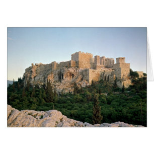 Panoramablick auf die Akropolis