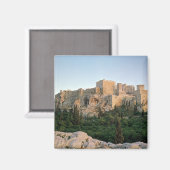 Panoramablick auf die Akropolis Magnet (Vorderseite/Rückseite)