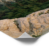 Panoramablick auf die Akropolis Poster (Ecke)