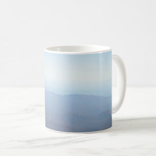 Panoramablick auf die Appalachen an einem Herbstta Kaffeetasse