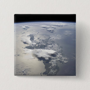 Panoramablick auf die Insel Hispaniola Button