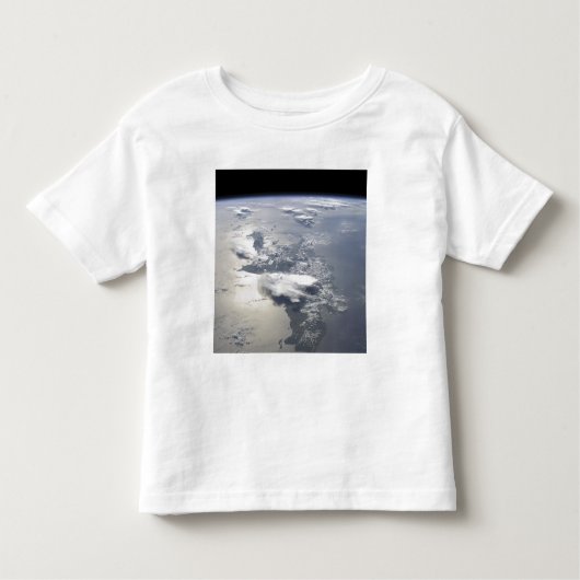 Panoramablick auf die Insel Hispaniola Kleinkind T-shirt (Vorderseite)