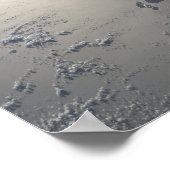 Panoramablick auf die Insel Hispaniola Poster (Ecke)