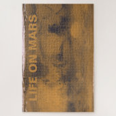 Panoramablick auf die Mars des Roten Planeten vom Puzzle (Vertikal)