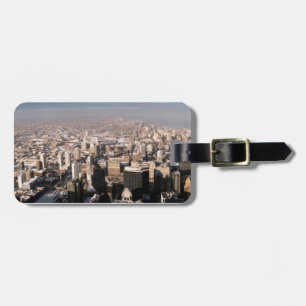 Panoramablick auf die Stadt Gepäckanhänger
