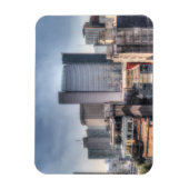 Panoramablick auf die Stadt Mexiko Magnet (Vertikal)