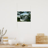 Panoramablick auf die Wasserfälle von Iguazu Poster (Küche)