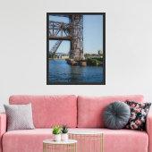 Panoramablick auf Leinwand Print (Insitu (Wohnzimmer))