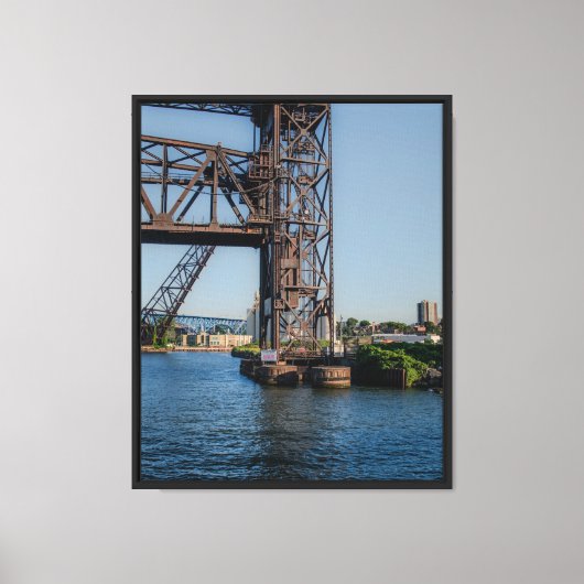 Panoramablick auf Leinwand Print (Vorderseite)