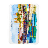 Panoramablick auf Malta Magnet (Vertikal)
