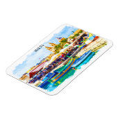 Panoramablick auf Malta Magnet (Linke Seite)