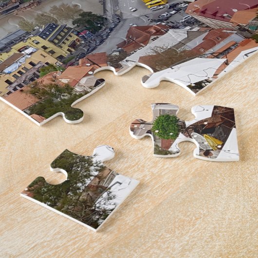 Panoramablick auf Tiflis die Hauptstadt Georgiens Puzzle (Seite)