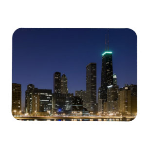 Panoramablick der Chicago-Seeseite an der Magnet