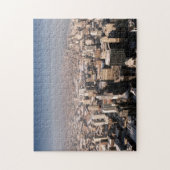 Panoramablick der Stadt Puzzle (Vertikal)
