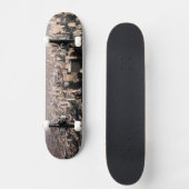 Panoramablick der Stadt Skateboard (Vorderseite)