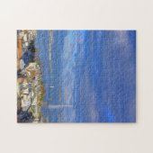 Panoramablick des Genfs Wasserstrahl Puzzle (Horizontal)