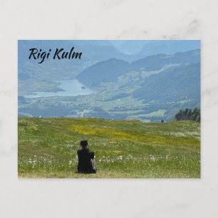 Panoramablick Rigi Kulm Schweiz Postkarte