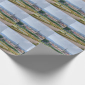 Panoramablick über Wien Österreich vom Belvedere Geschenkpapier (Ecke)