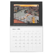 Panoramablick und Kanäle von Venedig Kalender (Mär 2026)