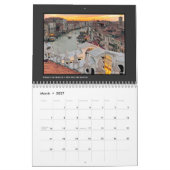 Panoramablick und Kanäle von Venedig Kalender (Mär 2027)