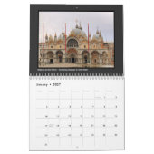 Panoramablick und Kanäle von Venedig Kalender (Jan 2027)