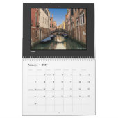 Panoramablick und Kanäle von Venedig Kalender (Feb 2027)