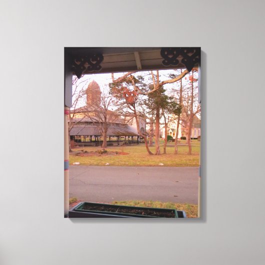 Panoramablick vom Porch - Martha's Vineyard Leinwanddruck (Vorderseite)