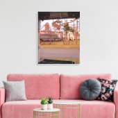 Panoramablick vom Porch - Martha's Vineyard Leinwanddruck (Insitu (Wohnzimmer))