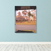 Panoramablick vom Porch - Martha's Vineyard Leinwanddruck (Insitu (Holzboden))