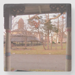 Panoramablick vom Porch - Martha's Vineyard Steinuntersetzer