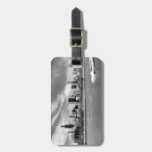 Panoramablick von Chicago-Skylinen im Winter Gepäckanhänger (Vorderseite vertikal)