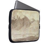 Panoramablick von Derwentwater und das Tal von KES Laptopschutzhülle (Vorne Rechts)