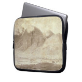 Panoramablick von Derwentwater und das Tal von KES Laptopschutzhülle (Vorderseite Links)