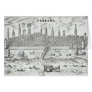 Panoramablick von Ferrara