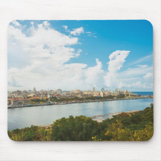 Panoramablick von Havana, Kuba Mousepad (Vorne)