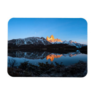 Panoramablick von See Capri, Patagonia Magnet