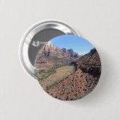 Panoramablick von Zion Schlucht vom Wächter Button (Vorne & Hinten)