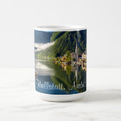 Panoramafoto Hallstatt, Österreich Kaffeetasse (Mittel)