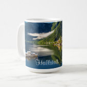 Panoramafoto Hallstatt, Österreich Kaffeetasse (Vorderseite Links)