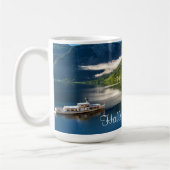 Panoramafoto Hallstatt, Österreich Kaffeetasse (Links)
