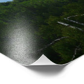 Panoramafotografie der Alaskagebirgskette Fotodruck (Ecke)