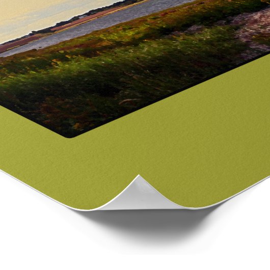 Panoramagemälde von Prince Edward Island, Kanada Poster (Ecke)