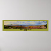 Panoramagemälde von Prince Edward Island, Kanada Poster (Vorne)