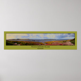 Panoramagemälde von Prince Edward Island, Kanada Poster
