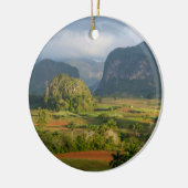 Panoramalandschaft, Kuba Keramik Ornament (Links)