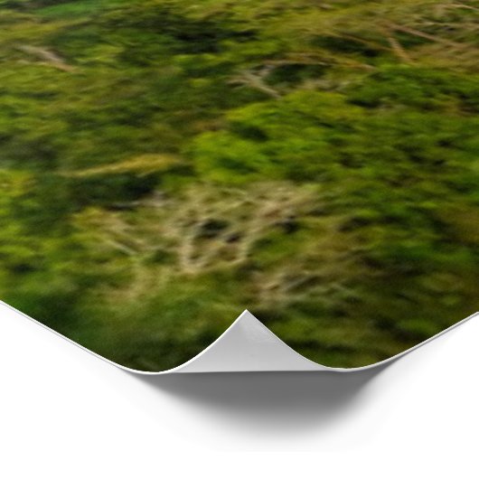 Panoramalandschaft, Kuba Poster (Ecke)