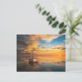 Panoramalandschaft Postkarte (Stehend Vorderseite)