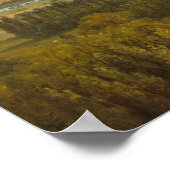 Panoramalandschaft - Théodore Rousseau Kunstvoll w Poster (Ecke)