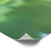 Panoramalandschaft Wald Landschaft Natur Ruhe Poster (Ecke)