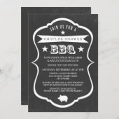 Panoramapaare Dusche GRILLEN Einladung (Vorne/Hinten)